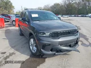 ✅ 2023 Dodge Durango GT • VIN: 1C4RDJDG4PC637619 • Lot: 43625018. Wystawiony na IAAI z przebiegiem 71 202 mil. Bezpłatny archiwum sprzedaży aukcyjnych z USA i szczegółowy raport historii pojazdu na DreamBid. Zdjęcie 1.