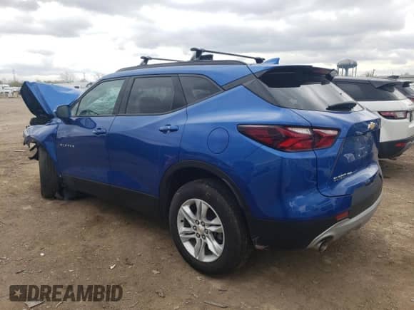 2019 Chevrolet Blazer with VIN 3GNKBGRS1KS644383, listed as a Copart auction lot 51079654 with 42,140 mi miles and . Bid and sale history available at DreamBid. Image 2.