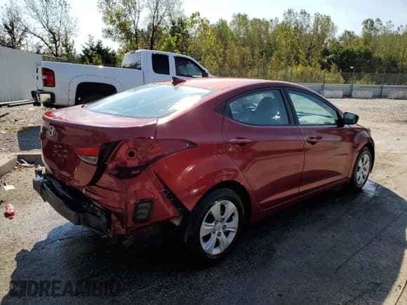 ✅ 2016 Hyundai Elantra SE • VIN: 5NPDH4AE2GH772380 • Lot: 85119205. Listed on Copart with 100,101 mi. Free auction sales archive from the USA and detailed vehicle history report at DreamBid. Image 3.