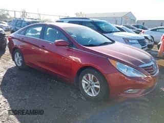 2013 Hyundai Sonata GLS with VIN 5NPEB4AC5DH638222, listed as a IAAI auction lot 43444250 with 112,834 mi miles and . Bid and sale history available at DreamBid. Image 1.