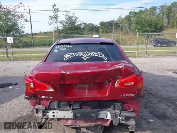 ✅ 2006 Lexus IS 350 • VIN: JTHBE262862005683 • Лот: 43235433. Опубликован ранее на IAAI с пробегом 188 449 миль. Бесплатный доступ к архиву аукционных продаж из США и подробный отчёт об истории автомобиля на DreamBid. Изображение 17.