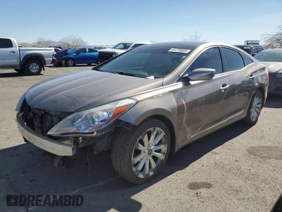2013 Hyundai Azera с VIN KMHFH4JGXDA204192, выставлен на аукционе Copart как лот 45773655 с пробегом 96 131 миль миль и Списание • Salvage title. История ставок и продаж доступна на DreamBid. Изображение 1.