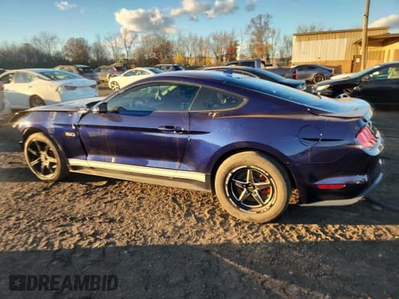 ✅ 2020 Ford Mustang GT • VIN: 1FA6P8CF1L5190747 • Лот: 91436375. Опубликован ранее на Copart с пробегом Не указан. Бесплатный доступ к архиву аукционных продаж из США и подробный отчёт об истории автомобиля на DreamBid. Изображение 2.