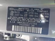 ✅ 2023 Hyundai Venue SEL • VIN: KMHRC8A33PU237053 • Lot: 41151941. Listed on IAAI with 15,486 mi. Free auction sales archive from the USA and detailed vehicle history report at DreamBid. Image 9.