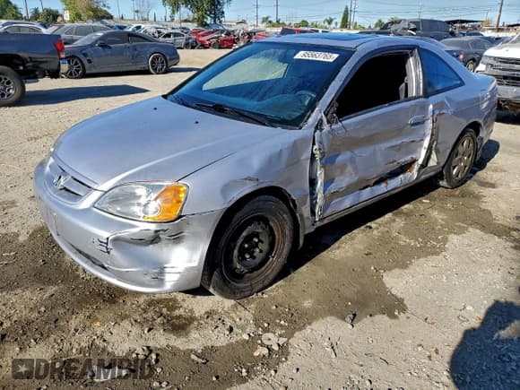 ✅ 2002 Honda Civic EX • VIN: 1HGEM22932L073268 • Лот: 95563765. Опубликован ранее на Copart с пробегом 73 513 миль. Бесплатный доступ к архиву аукционных продаж из США и подробный отчёт об истории автомобиля на DreamBid. Изображение 1.