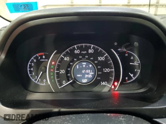 ✅ 2012 Honda CR-V LX • VIN: 2HKRM4H37CH619896 • Lot: 80855245. Listed on Copart with 121,331 mi. Free auction sales archive from the USA and detailed vehicle history report at DreamBid. Image 9.