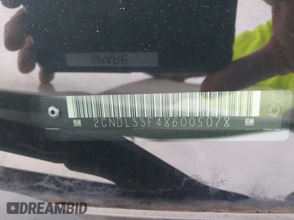 ✅ 2008 Chevrolet Equinox LT • VIN: 2CNDL33F486005078 • Лот: 42368386. Опубликован ранее на IAAI с пробегом 229 618 миль. Бесплатный доступ к архиву аукционных продаж из США и подробный отчёт об истории автомобиля на DreamBid. Изображение 9.