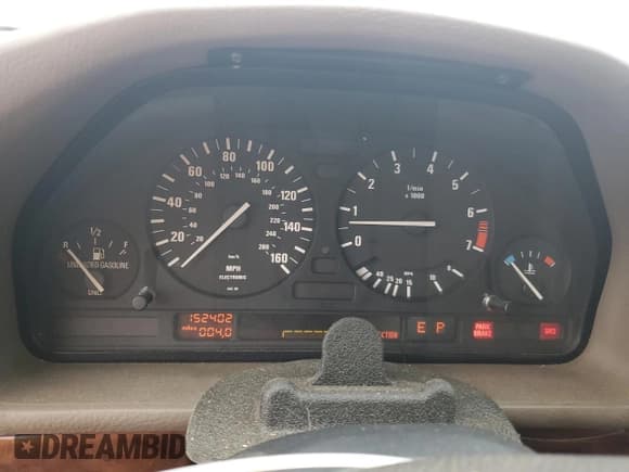 ✅ 1994 BMW 5 Series • VIN: WBAHE231XRGE85871 • Лот: 63036965. Опубликован ранее на Copart с пробегом 152 402 миль. Бесплатный доступ к архиву аукционных продаж из США и подробный отчёт об истории автомобиля на DreamBid. Изображение 9.