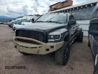 2008 Dodge 3500 Laramie with VIN 3D7MX49A38G224988, listed as a Copart auction lot 65341815 with Not provided miles and Salvage title. Bid and sale history available at DreamBid. Image 1.