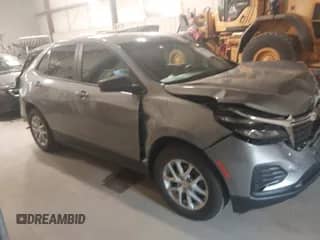 2024 Chevrolet Equinox LS с VIN 3GNAXSEG9RL134577, выставлен на аукционе IAAI как лот 42417002 с пробегом 27 362 миль миль и . История ставок и продаж доступна на DreamBid. Изображение 1.