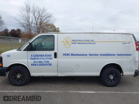 ✅ 2014 Chevrolet Express Cargo • VIN: 1GCSGAFX6E1125486 • Lot: 43590224. Listed on IAAI with 190,691 mi. Free auction sales archive from the USA and detailed vehicle history report at DreamBid. Image 14.