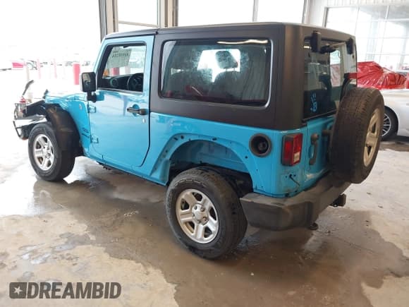 ✅ 2017 Jeep Wrangler Sport • VIN: 1C4AJWAG5HL578041 • Лот: 41935216. Опубликован ранее на IAAI с пробегом 119 837 миль. Бесплатный доступ к архиву аукционных продаж из США и подробный отчёт об истории автомобиля на DreamBid. Изображение 3.