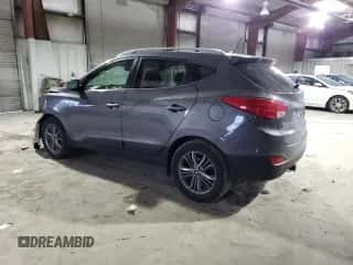 2015 Hyundai Tucson SE z VIN KM8JUCAG2FU974050, wystawiony jako Copart lot #72757682 z przebiegiem 111 832 mil mil oraz . Historia ofert i sprzedaży dostępna na DreamBid. Obrazek 2.