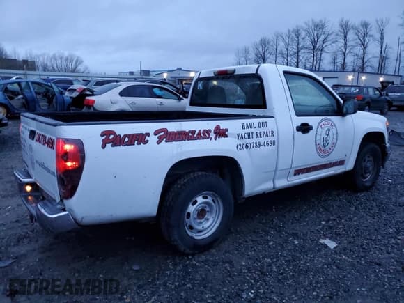 ✅ 2007 Chevrolet Colorado Work Truck • VIN: 1GCCS149278201514 • Лот: 43453215. Опубликован ранее на Copart с пробегом 86 134 миль. Бесплатный доступ к архиву аукционных продаж из США и подробный отчёт об истории автомобиля на DreamBid. Изображение 3.