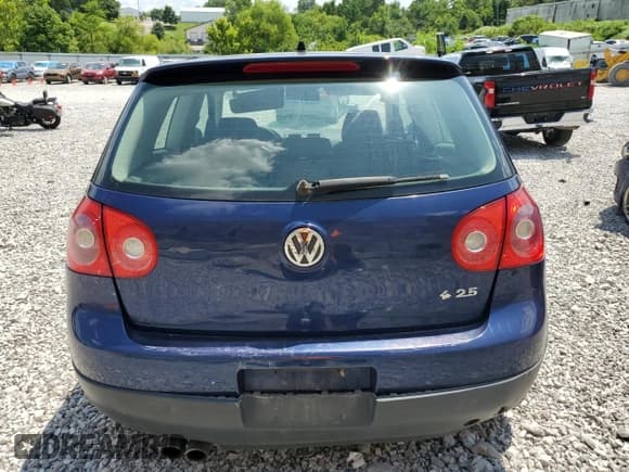 ✅ 2008 Volkswagen Rabbit S • VIN: WVWBA71K18W001262 • Lot: 66846385. Listed on Copart with 231,866 mi. Free auction sales archive from the USA and detailed vehicle history report at DreamBid. Image 6.