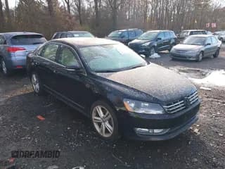 ✅ 2014 Volkswagen Passat SEL Premium • VIN: 1VWCN7A37EC049229 • Lot: 43843849. Listed on IAAI with 213,448 mi. Free auction sales archive from the USA and detailed vehicle history report at DreamBid. Image 1.