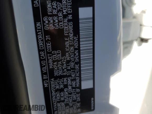 ✅ 2021 Volvo XC90 Momentum • VIN: YV4A22PK6M1706954 • Лот: 85730295. Опубликован ранее на Copart с пробегом 90 174 миль. Бесплатный доступ к архиву аукционных продаж из США и подробный отчёт об истории автомобиля на DreamBid. Изображение 13.