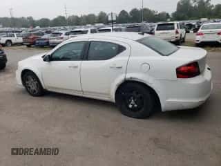 2014 Dodge Avenger SE с VIN 1C3CDZAB5EN126228, выставлен на аукционе Copart как лот 68994234 с пробегом 125 437 миль миль и Списание • Salvage title. История ставок и продаж доступна на DreamBid. Изображение 2.