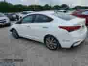 2021 Hyundai Accent Limited with VIN 3KPC34A60ME145292, listed as a Copart auction lot 63570065 with 76,712 mi miles and Salvage title. Bid and sale history available at DreamBid. Image 2.