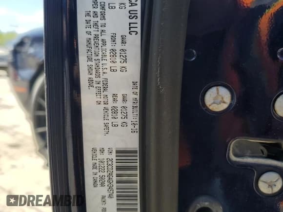 ✅ 2016 Dodge Challenger SXT Plus • VIN: 2C3CDZAG4GH345740 • Lot: 49339894. Wystawiony na Copart z przebiegiem 90 392 mil. Bezpłatny archiwum sprzedaży aukcyjnych z USA i szczegółowy raport historii pojazdu na DreamBid. Zdjęcie 12.