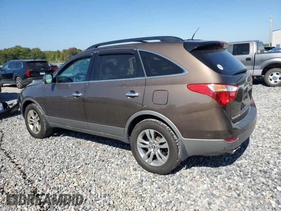 ✅ 2012 Hyundai Veracruz Limited • VIN: KM8NU4CC9CU181292 • Lot: 86176735. Listed on Copart with 133,458 mi. Free auction sales archive from the USA and detailed vehicle history report at DreamBid. Image 2.
