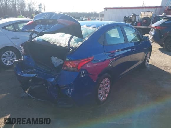 ✅ 2022 Hyundai Accent SE • VIN: 3KPC24A64NE183595 • Лот: 41212436. Опубликован ранее на IAAI с пробегом 23 058 миль. Бесплатный доступ к архиву аукционных продаж из США и подробный отчёт об истории автомобиля на DreamBid. Изображение 4.