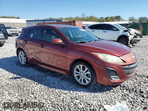 ✅ 2010 Mazda 3 S Sport • VIN: JM1BL1H57A1263085 • Lot: 85920635. Listed on Copart with 189,318 mi. Free auction sales archive from the USA and detailed vehicle history report at DreamBid. Image 4.