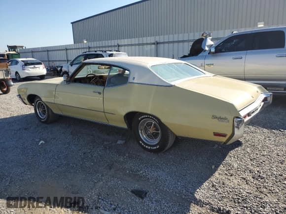 ✅ 1970 Buick Skylark • VIN: 444370H270344 • Lot: 75308624. Wystawiony na Copart z przebiegiem Nie podano. Bezpłatny archiwum sprzedaży aukcyjnych z USA i szczegółowy raport historii pojazdu na DreamBid. Zdjęcie 2.