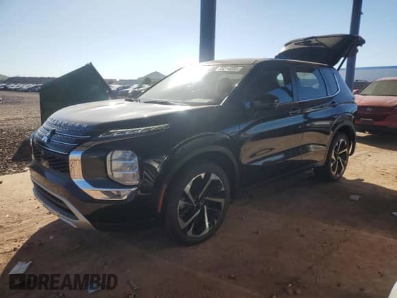 2024 Mitsubishi Outlander SE z VIN JA4J3VA86RZ032807, wystawiony jako Copart lot #85314055 z przebiegiem 32 122 mil mil oraz Szkoda całkowita • Salvage title. Historia ofert i sprzedaży dostępna na DreamBid. Obrazek 1.