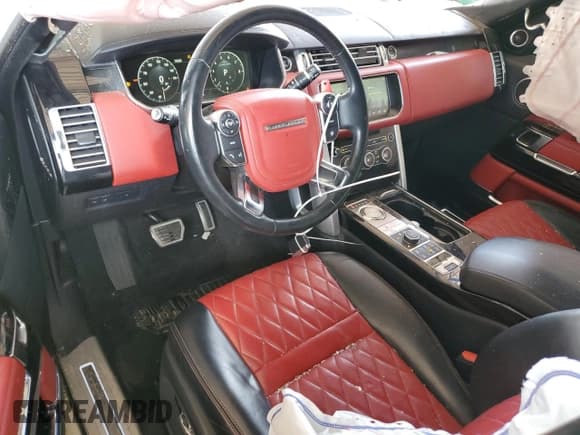 ✅ 2017 Land Rover Range Rover • VIN: SALGW2FEXHA371662 • Lot: 59715995. Listed on Copart with 55,365 mi. Free auction sales archive from the USA and detailed vehicle history report at DreamBid. Image 8.