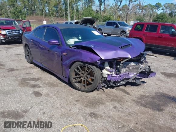 ✅ 2019 Dodge Charger Scat Pack • VIN: 2C3CDXGJ7KH576616 • Лот: 43436701. Опубликован ранее на IAAI с пробегом 103 902 миль. Бесплатный доступ к архиву аукционных продаж из США и подробный отчёт об истории автомобиля на DreamBid. Изображение 1.