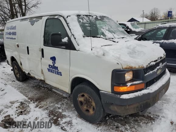 ✅ 2009 Chevrolet Express Cargo • VIN: 1GCGG25C691169214 • Lot: 82757254. Listed on Copart with 290,903 mi. Free auction sales archive from the USA and detailed vehicle history report at DreamBid. Image 4.