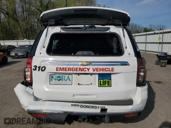 ✅ 2022 Chevrolet Suburban LT • VIN: 1GNSKCKD6NR226915 • Lot: 54315115. Listed on Copart with Not provided. Free auction sales archive from the USA and detailed vehicle history report at DreamBid. Image 6.