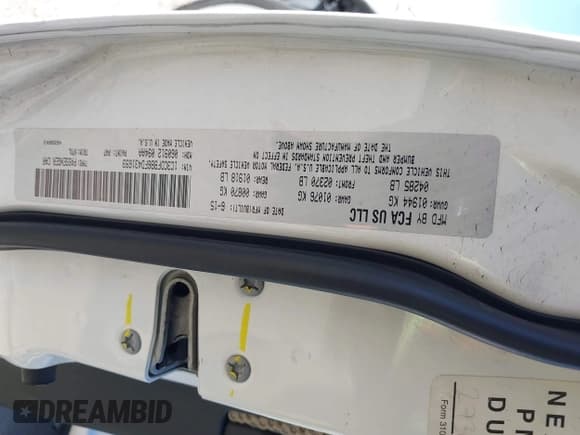 ✅ 2015 Dodge Dart SXT • VIN: 1C3CDFBB6FD431693 • Лот: 43620510. Опубликован ранее на IAAI с пробегом 144 571 миль. Бесплатный доступ к архиву аукционных продаж из США и подробный отчёт об истории автомобиля на DreamBid. Изображение 9.