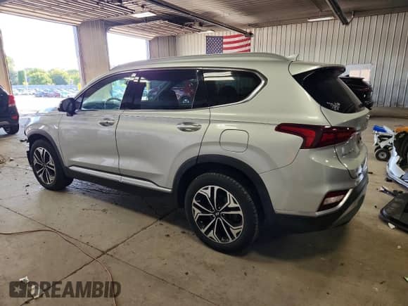 2019 Hyundai Santa Fe Limited z VIN 5NMS5CAA5KH067294, wystawiony jako Copart lot #71473895 z przebiegiem 55 187 mil mil oraz Szkoda całkowita • Salvage title. Historia ofert i sprzedaży dostępna na DreamBid. Obrazek 2.