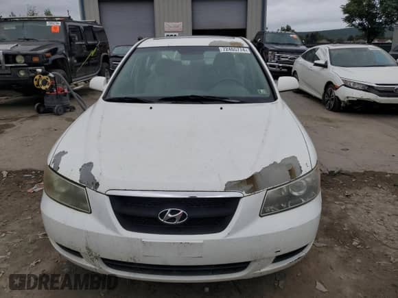 2008 Hyundai Sonata GLS with VIN 5NPET46C28H399854, listed as a Copart auction lot 72465774 with 203,548 mi miles and Clean title. Bid and sale history available at DreamBid. Image 5.