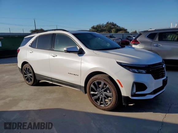 ✅ 2024 Chevrolet Equinox RS • VIN: 3GNAXMEG6RL232090 • Lot: 84635605. Wystawiony na Copart z przebiegiem 46 525 mil. Bezpłatny archiwum sprzedaży aukcyjnych z USA i szczegółowy raport historii pojazdu na DreamBid. Zdjęcie 4.