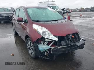 ✅ 2016 Nissan LEAF S • VIN: 1N4BZ0CP2GC301813 • Лот: 43764027. Опубликован ранее на IAAI с пробегом Не указан. Бесплатный доступ к архиву аукционных продаж из США и подробный отчёт об истории автомобиля на DreamBid. Изображение 1.