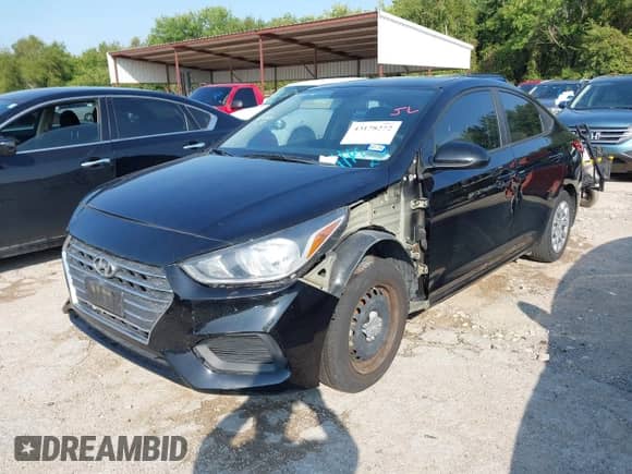 2019 Hyundai Accent SE with VIN 3KPC24A32KE058113, listed as a IAAI auction lot 43178272 with 89,662 mi miles and . Bid and sale history available at DreamBid. Image 2.