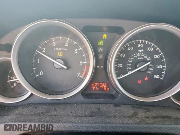 ✅ 2012 Mazda 6 i Touring • VIN: 1YVHZ8DH5C5M13878 • Lot: 71850495. Listed on Copart with 207,736 mi. Free auction sales archive from the USA and detailed vehicle history report at DreamBid. Image 9.