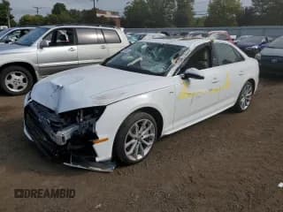 ✅ 2019 Audi A4 Premium • VIN: WAUDNAF44KN005269 • Lot: 81598545. Listed on Copart with 71,448 mi. Free auction sales archive from the USA and detailed vehicle history report at DreamBid. Image 1.