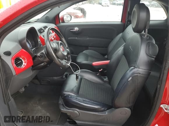 ✅ 2014 FIAT 500 Sport • VIN: 3C3CFFBR9ET293017 • Lot: 80146515. Wystawiony na Copart z przebiegiem 108 873 mil. Bezpłatny archiwum sprzedaży aukcyjnych z USA i szczegółowy raport historii pojazdu na DreamBid. Zdjęcie 7.