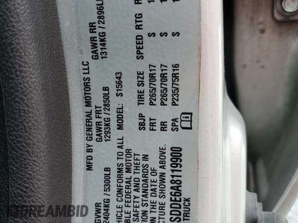 ✅ 2010 Chevrolet Colorado 2LT • VIN: 1GCJSDDE6A8119900 • Лот: 71894765. Опубликован ранее на Copart с пробегом 100 178 миль. Бесплатный доступ к архиву аукционных продаж из США и подробный отчёт об истории автомобиля на DreamBid. Изображение 12.