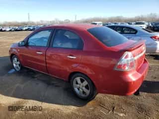 2008 Chevrolet Aveo LT z VIN KL1TG56658B002562, wystawiony jako Copart lot #86819424 z przebiegiem 119 305 mil mil oraz Szkoda całkowita • Salvage title. Historia ofert i sprzedaży dostępna na DreamBid. Obrazek 2.