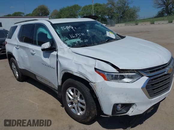 ✅ 2020 Chevrolet Traverse LT Cloth • VIN: 1GNERGKW4LJ167750 • Lot: 42256360. Listed on IAAI with 104,208 mi. Free auction sales archive from the USA and detailed vehicle history report at DreamBid. Image 19.