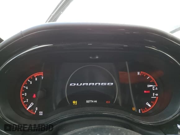 ✅ 2022 Dodge Durango Citadel • VIN: 1C4SDJETXNC135286 • Lot: 80972464. Listed on Copart with 52,774 mi. Free auction sales archive from the USA and detailed vehicle history report at DreamBid. Image 9.