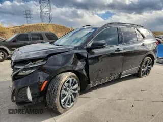 ✅ 2022 Chevrolet Equinox RS • VIN: 2GNAXWEV4N6152439 • Lot: 89993395. Listed on Copart with 40,113 mi. Free auction sales archive from the USA and detailed vehicle history report at DreamBid. Image 1.