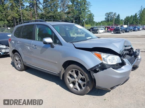 ✅ 2016 Subaru Forester Touring • VIN: JF2SJAXC4GH564016 • Lot: 42408444. Listed on IAAI with 34,506 mi. Free auction sales archive from the USA and detailed vehicle history report at DreamBid. Image 1.