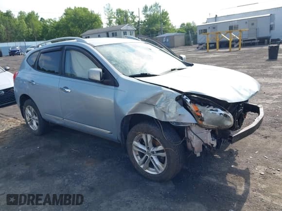 ✅ 2012 Nissan Rogue SL • VIN: JN8AS5MVXCW396218 • Lot: 42585995. Listed on IAAI with 161,299 mi. Free auction sales archive from the USA and detailed vehicle history report at DreamBid. Image 1.