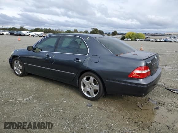 ✅ 2005 Lexus LS 430 • VIN: JTHBN36F450181617 • Lot: 91725315. Wystawiony na Copart z przebiegiem 228 536 mil. Bezpłatny archiwum sprzedaży aukcyjnych z USA i szczegółowy raport historii pojazdu na DreamBid. Zdjęcie 2.